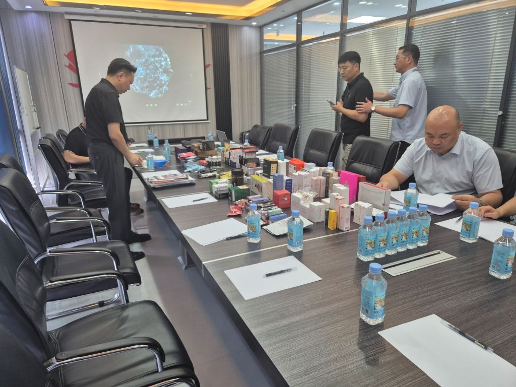 제품 전시 현황